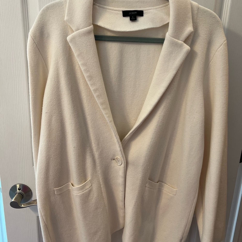 J. Crew Women's Cream Blazer